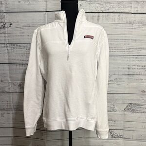 Vineyard Vines Women's Classic White shep Sweatshirt